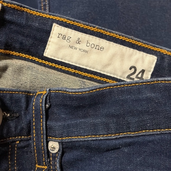 rag & bone Nina High-Rise Ankle Skinny in Carmen Jeans - Picture 4 of 6